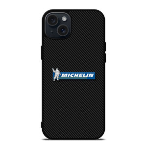 MICHELIN TIRE LOGO CARBON iPhone 15 Plus Case Cover