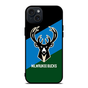 MILWAUKEE BUCKS NBA LOGO iPhone 15 Plus Case Cover MILWAUKEE BUCKS NBA LOGO iPhone 15 Plus Case Cover