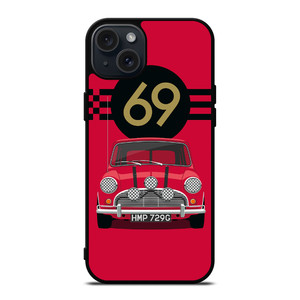 MINI COOPER RED 69 iPhone 15 Plus Case Cover