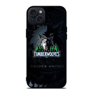 MINNESOTA TIMBERWOLVES ICON iPhone 15 Plus Case Cover MINNESOTA TIMBERWOLVES ICON iPhone 15 Plus Case Cover