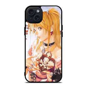 MISA AMANE DEATH NOTE ANIME iPhone 15 Plus Case Cover MISA AMANE DEATH NOTE ANIME iPhone 15 Plus Case Cover
