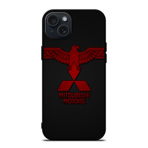 MITSUBISHI MOTORS WINGS LOGO iPhone 15 Plus Case Cover