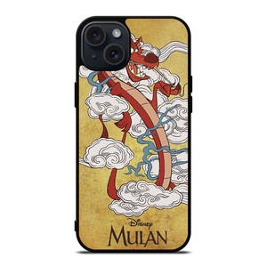 MUSHU MULAN DISNEY 2 iPhone 15 Plus Case Cover MUSHU MULAN DISNEY 2 iPhone 15 Plus Case Cover