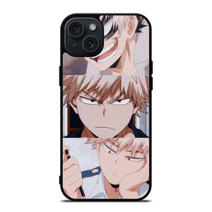 MY HERO ACADEMIA BAKUGOU FACE iPhone 15 Plus Case Cover MY HERO ACADEMIA BAKUGOU FACE iPhone 15 Plus Case Cover
