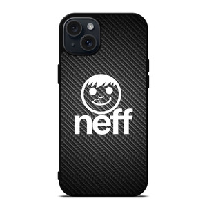 NEFF HEADWEAR LOGO CARBON iPhone 15 Plus Case Cover NEFF HEADWEAR LOGO CARBON iPhone 15 Plus Case Cover