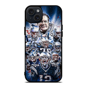 NEW ENGLAND PATRIOTS TEAM iPhone 15 Plus Case Cover