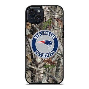NEW ENGLAND PATRIOTS TREE CAMO iPhone 15 Plus Case Cover