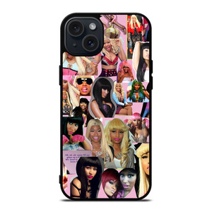 NICKI MINAJ COLLAGE iPhone 15 Plus Case Cover NICKI MINAJ COLLAGE iPhone 15 Plus Case Cover