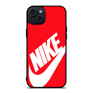 NIKE RED iPhone 15 Plus Case Cover