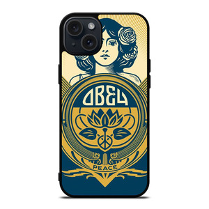 OBEY PEACE iPhone 15 Plus Case Cover