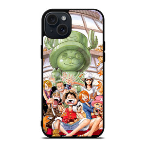 ONE PIECE LUFFY FRIENDS iPhone 15 Plus Case Cover