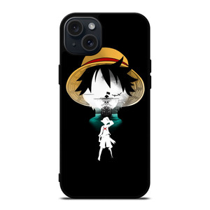 ONE PIECE STRAW HAT LUFFY iPhone 15 Plus Case Cover ONE PIECE STRAW HAT LUFFY iPhone 15 Plus Case Cover