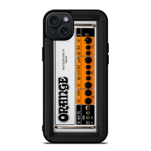 ORANGE GUITAR BASS AMP 2 iPhone 15 Plus Case Cover ORANGE GUITAR BASS AMP 2 iPhone 15 Plus Case Cover