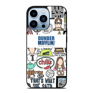 DUNDER MIFFLIN COLLAGE iPhone 13 Pro Max Case Cover