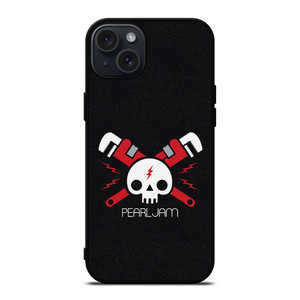 PEARL JAM SKULL iPhone 15 Plus Case Cover