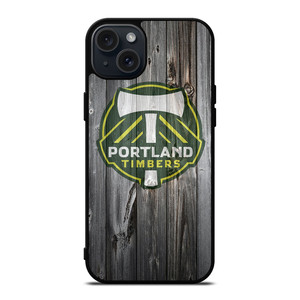 PORTLAND TIMBERS WOODEN iPhone 15 Plus Case Cover