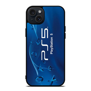 PS5 PLAYSTATION 5 LOGO iPhone 15 Plus Case Cover PS5 PLAYSTATION 5 LOGO iPhone 15 Plus Case Cover