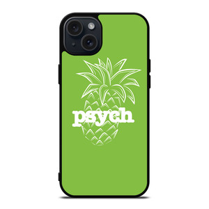 PSYCH PINEAPPLE iPhone 15 Plus Case Cover PSYCH PINEAPPLE iPhone 15 Plus Case Cover