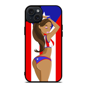 PUERTO RICO GIRL iPhone 15 Plus Case Cover