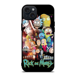 RICK AND MORTY COLLAGE NEW iPhone 15 Plus Case Cover