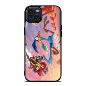ROAD RUNNER LOONEY TUNES iPhone 15 Plus Case Cover ROAD RUNNER LOONEY TUNES iPhone 15 Plus Case Cover