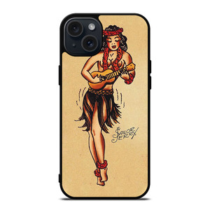 SAILOR JERRY TATTOO iPhone 15 Plus Case Cover SAILOR JERRY TATTOO iPhone 15 Plus Case Cover