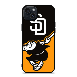 SAN DIEGO PADRES MLB ICON iPhone 15 Plus Case Cover