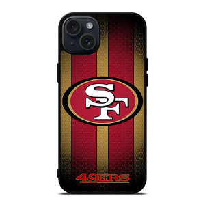 SAN FRANCISCO 49ERS STRIPE iPhone 15 Plus Case Cover