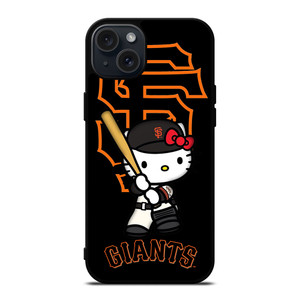 SAN FRANCISCO GIANTS HELLO KITTY iPhone 15 Plus Case Cover SAN FRANCISCO GIANTS HELLO KITTY iPhone 15 Plus Case Cover