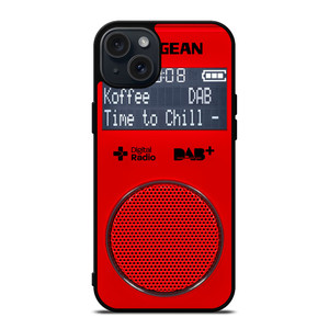 SANGEAN RED RADIO iPhone 15 Plus Case Cover