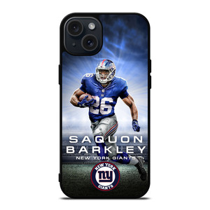 SAQUON BARKLEY GIANTS iPhone 15 Plus Case Cover