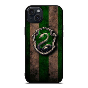 SLYTHERIN SERPENT iPhone 15 Plus Case Cover SLYTHERIN SERPENT iPhone 15 Plus Case Cover