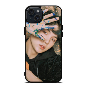 SUGA BTS BANGTAN BOYS FACE iPhone 15 Plus Case Cover