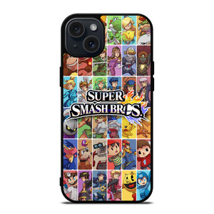 SUPER SMASH BROS CHARACTER iPhone 15 Plus Case Cover