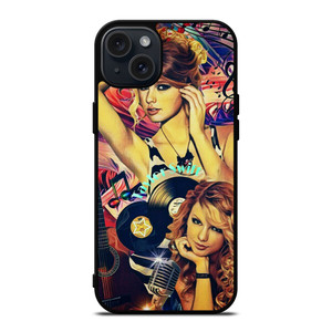 TAYLOR SWIFT SINGER iPhone 15 Plus Case Cover