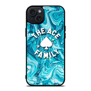 THE ACE FAMILY BLUE DAZZLE iPhone 15 Plus Case Cover THE ACE FAMILY BLUE DAZZLE iPhone 15 Plus Case Cover