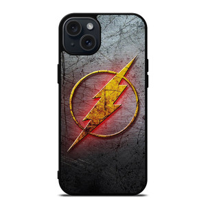 THE FLASH SUPERHERO LOGO iPhone 15 Plus Case Cover