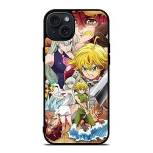THE SEVEN DEADLY SINS COLLAGE iPhone 15 Plus Case Cover THE SEVEN DEADLY SINS COLLAGE iPhone 15 Plus Case Cover
