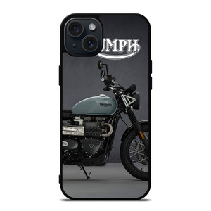 TRIUMPH MOTORCYCLE LOGO iPhone 15 Plus Case Cover