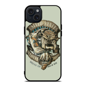 USMC MARINE WAR DOGS iPhone 15 Plus Case Cover