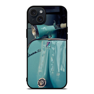 VESPA PIAGGIO BLUE iPhone 15 Plus Case Cover