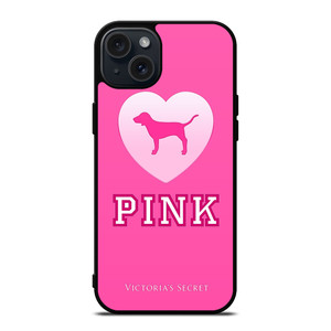 VICTORIA'S SECRET PINK DOG iPhone 15 Plus Case Cover VICTORIA'S SECRET PINK DOG iPhone 15 Plus Case Cover