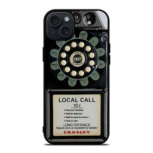 VINTAGE RETRO PAYPHONE iPhone 15 Plus Case Cover