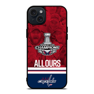 WASHINGTON CAPITALS CHAMPION iPhone 15 Plus Case Cover