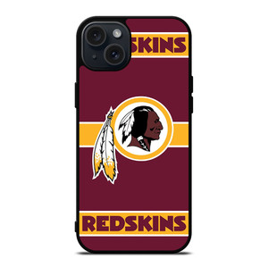 WASHINGTON REDSKINS STRIPE iPhone 15 Plus Case Cover