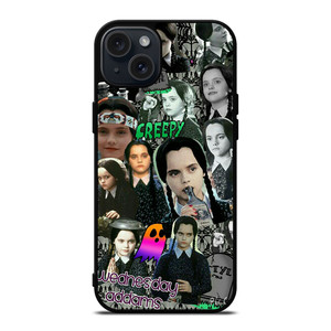 WEDNESDAY ADDAMS COLLAGE iPhone 15 Plus Case Cover