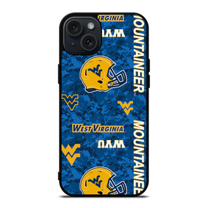 WEST VIRGINIA MOUNTAINEERS LOGO iPhone 15 Plus Case Cover
