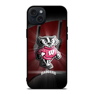 WISCONSIN BADGERS 2 iPhone 15 Plus Case Cover