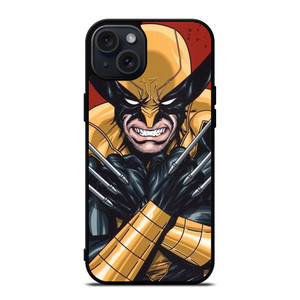 WOLVERINE MARVEL CARTOON iPhone 15 Plus Case Cover WOLVERINE MARVEL CARTOON iPhone 15 Plus Case Cover