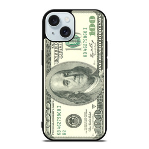 $100 DOLLAR BILL MONEY iPhone 15 Case Cover $100 DOLLAR BILL MONEY iPhone 15 Case Cover